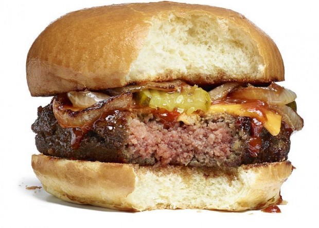 "Cheeseburguer" vegano da Impossible Foods (Divulgação)